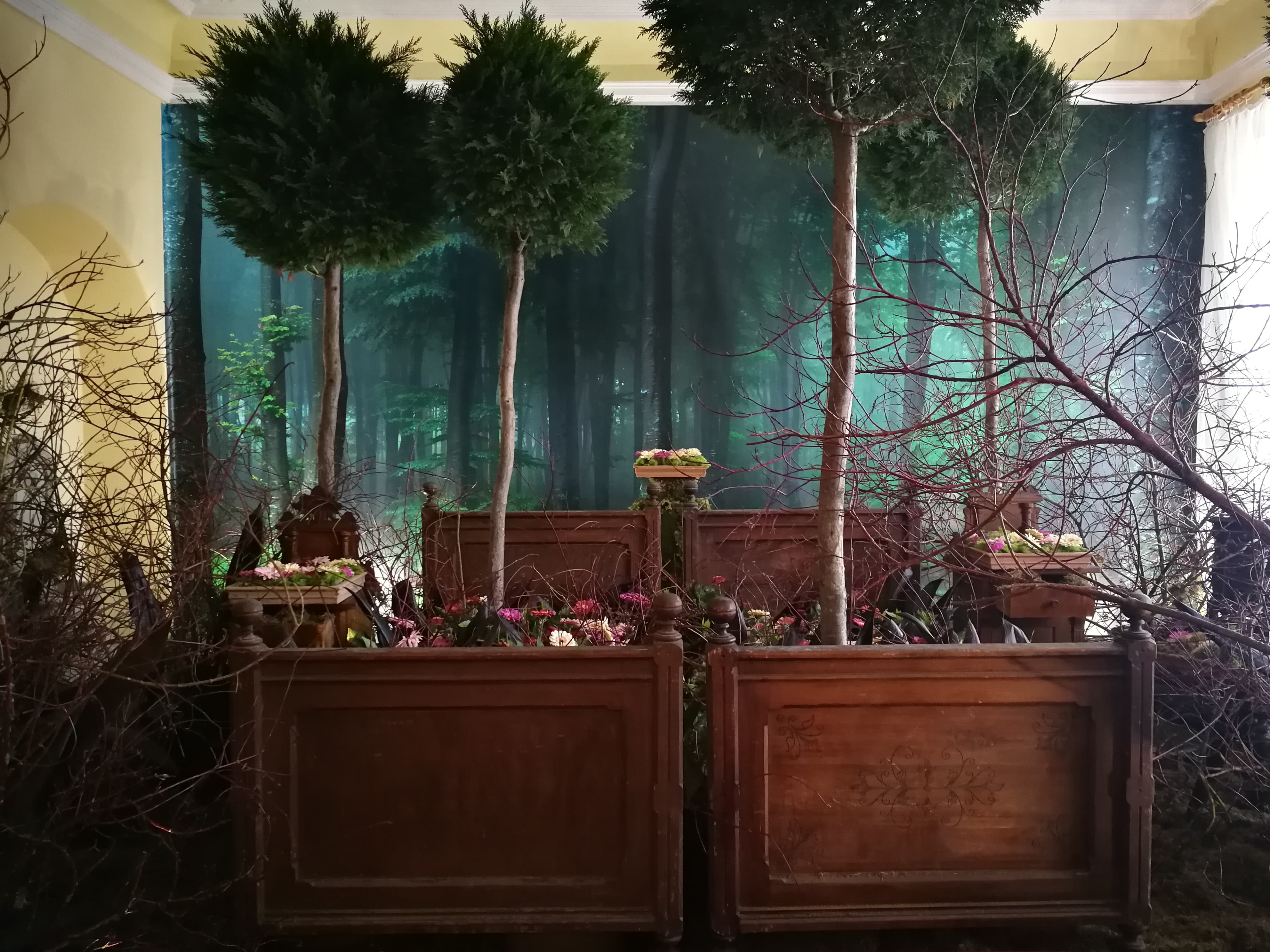 Easter exhibition at Gutenbuchel mansion.